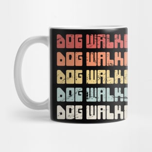 Funny Dog Walking Gift For Dog Walker Mug